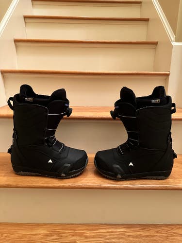 Men's Size M 9.0 (W 10.0) BURTON Boots for Step-On Bindings (Used)