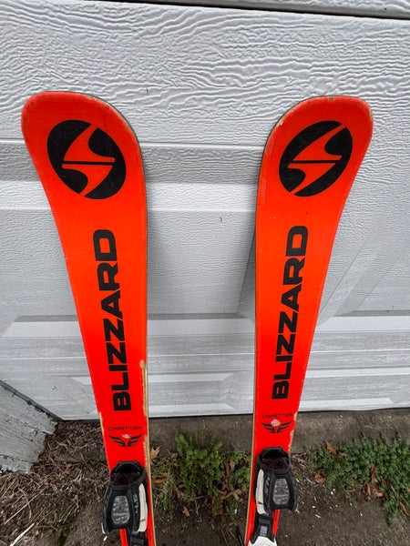 Kid's Blizzard Firebird WRC 120 cm Racing Skis (Used)