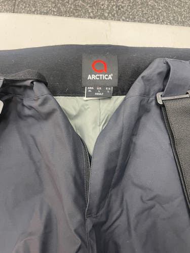 Used Unisex Adult Size Large Arctica Side Zip Ski Pants