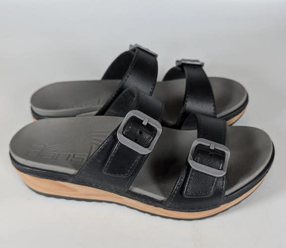 Dansko Kandi Wedge Sandals Women's Size 41 US 10.5-11 Molded Black EVA