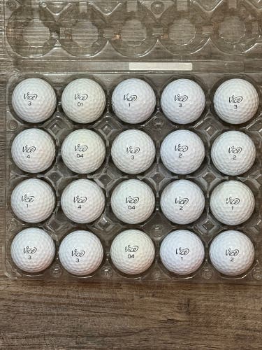 20 Vice Golf Balls - Various Models (Pro Soft, Pro Zero, Drive, Pro Air) 5A/4A
