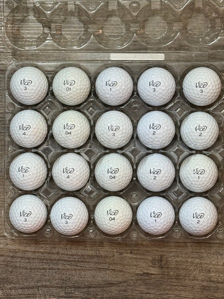 20 Vice Golf Balls - Various Models (Pro Soft, Pro Zero, Drive, Pro Air) 5A/4A