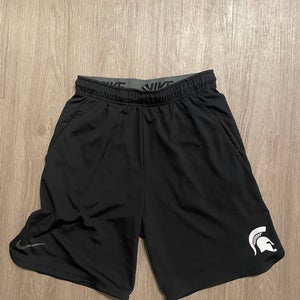 Michigan State Lacrosse Black Shorts