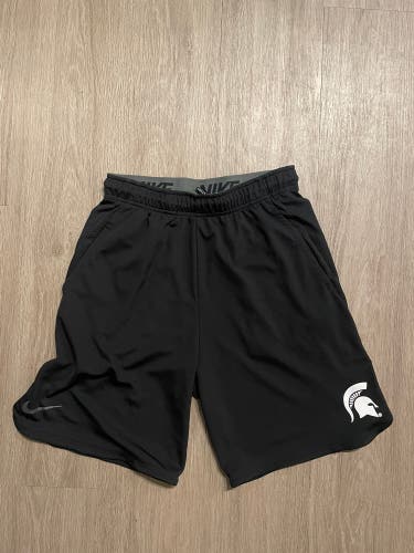 Michigan State Lacrosse Black Shorts