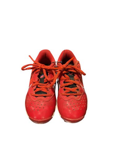 Used Nike ORANGE SPLASH NIKE BB/SB Cleats Orange Youth 11.0 11834-S000042992