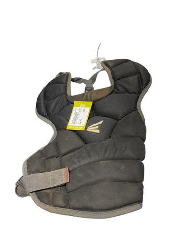 Used Easton BLACK CHEST PROTECTOR Catchers Chest Protector Black Youth 11834-S000032209