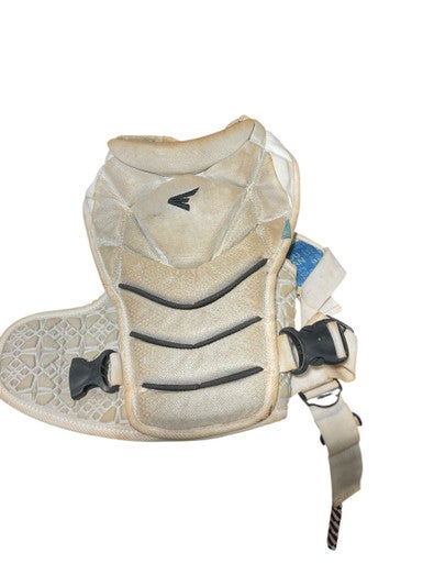 Used Easton JEN SCHRO CHEST PROTECTOR Catchers Chest Protector White Youth 11834-S000043186