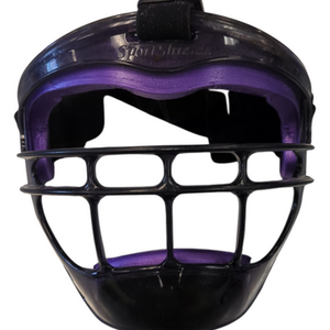 Used SPORTS SHIELD BB/SB Fielders Mask Purple SM 11862-S000091803