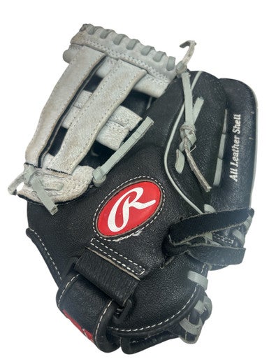 Used Rawlings SC110BGH BB/SB Glove RH Throw Black And Grey 11" 11862-S000091817