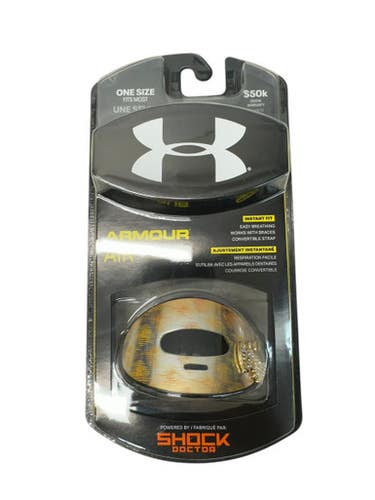 Used Under Armour AIR Football Accessory Vegas Gold One Size 11835-S000199889