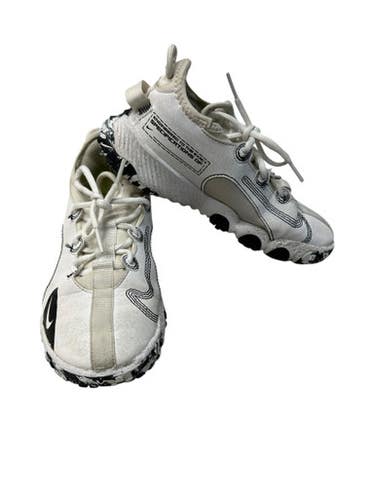 Used Nike FUTURE FIELD TURFS BB/SB Cleats White And Black Junior 03 11835-S000201216