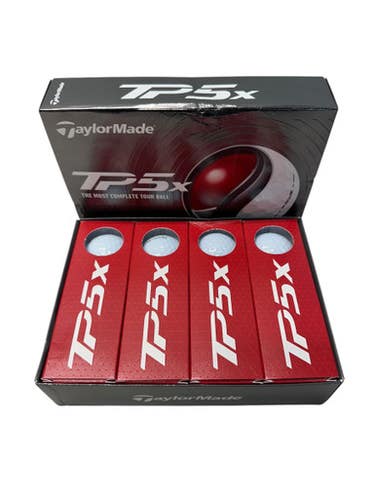 Used Taylormade TP5X 12 Pack - Golf Balls White 11835-S000201256