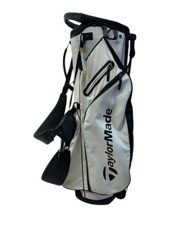 Used Taylormade GOLF STAND BAG Mens Stand Bag Black And White 11835-S000201298