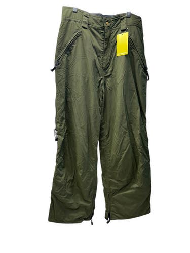 Used Billabong Snow Pants M Olive Green SM 11835-S000201318