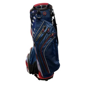 Used Bag Boy CART BAG Mens Cart Bag White/Red/Navy 11835-S000201364
