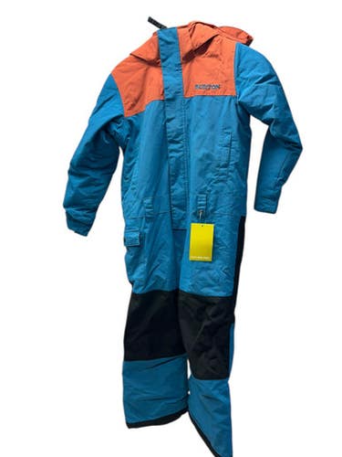 Used Burton Snow Pants Y Royal Blue And Orange S/M 11835-S000200892