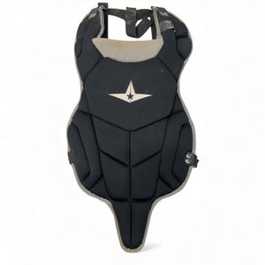 Used All Star CPCC79LS Catchers Chest Protector Black And Grey Youth 11835-S000201427