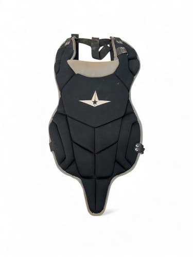 Used All Star CPCC79LS Catchers Chest Protector Black And Grey Youth 11835-S000201427
