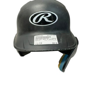 Used Rawlings MACHCC-JR-REVA Batting Helmet w/Mask Black S/M 11835-S000201062