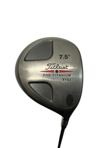 Used Titleist 975D Mens Driver RH Grey 7.5 Degree 11835-S000201095