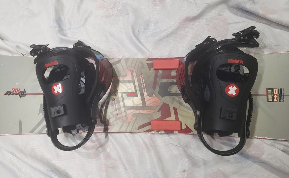 140cm SNOWBOARD ROSSIGNOL IRT with MEDIUM ADULT BINDINGS *USED* READY TO USE/CLEAN