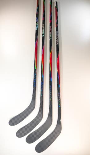 (4-pack) New Senior Red RH Bauer Vapor Flylite, 87 Flex, P28