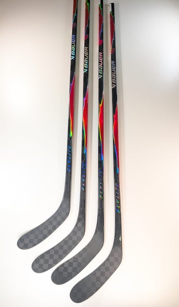 (4-pack) New Senior Red RH Bauer Vapor Flylite, 87 Flex, P28