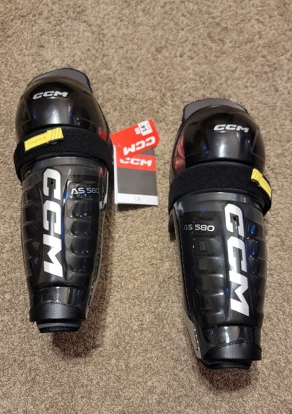 Senior CCM Tacks AS 580 14" Shin Pads (New)