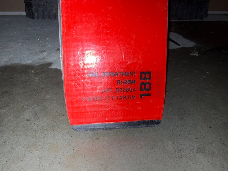 Nordica Dobermann GS WC 188 cm Racing Skis With Bindings (Used)