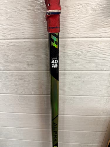 Junior Warrior Alpha LX3 Pro Left Hand Hockey Stick W03 40 Flex (Used)