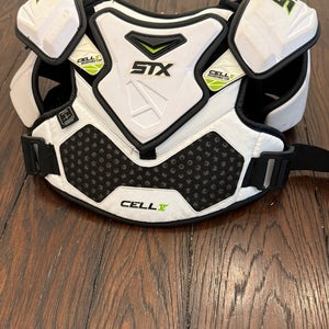 Large Youth STX Cell V Shoulder Pads (Used)