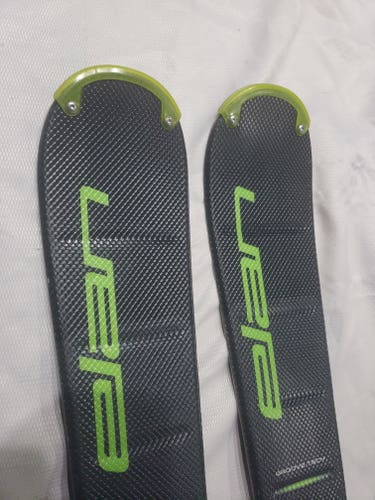 130cm Adult WIDER SKIS Elan ELEMENT w/ELAN ESP10 GRIP WALK EZ ADJUST BINDINGS *USED* BEGINNERS