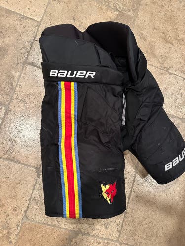 New Mexico Ice Wolves Senior XL Bauer Custom Pro Hockey Pants Pro Stock (Used)