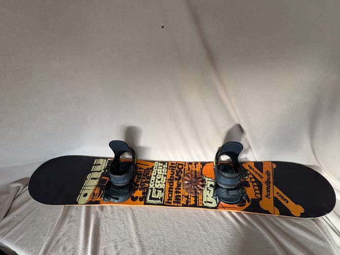 GNU Snowboard 162cm with Bindings (Used)