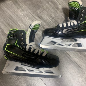 Bauer GSX Hockey Goalie Skates Regular Width 7 (Used)