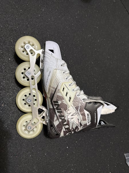 Mission Inhaler WM01 Inline Skates Extra Wide Width Size 9.5 (Used)