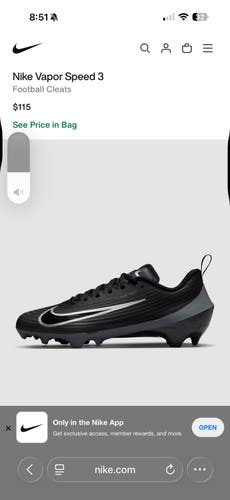 Men's Size M 10.5 (W 11.5) Nike Vapor Speed (New)