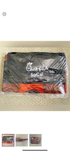 NEW Anaheim Ducks Plastic Roll Up Picnic Blanket Beach Mat Chick-Fil-A