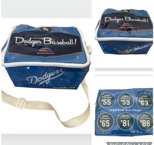 Los Angeles Dodgers World Champions Cooler Tote Bag Promo