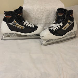 Vintage Bauer Supreme 3000 Senior Ice Hockey Goalie Skates 10.5D
