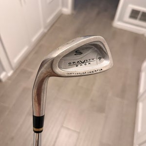 Men's 1999 Cobra Gravity Back 9 Iron Left Hand Regular Flex Steel Shaft (Used)