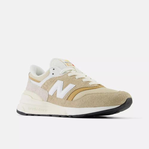 New Balance 997R U997RMB Sneakers Men's US 11.5 Khaki Suede Running Shoes DDK507