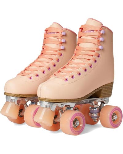 Impala Rollerskates Impala Quad IMPROLLER1 Kids US 8 Apricot Wheels Shoes TZP706