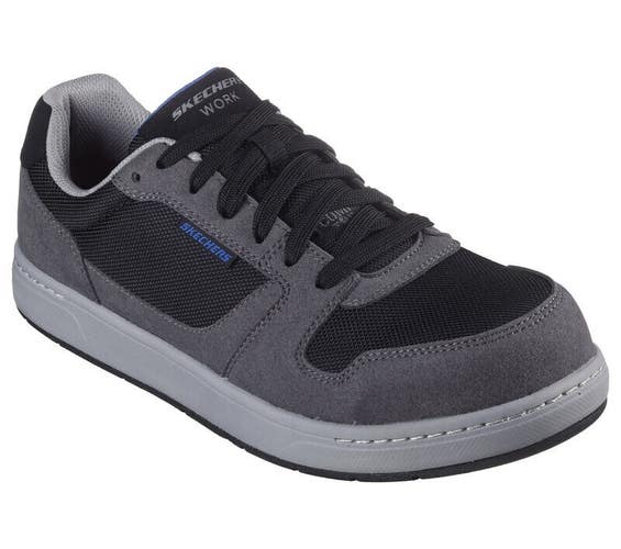 Skechers Watab Jaggit 200230-GYBK Sneaker Men's US 9 Gray Work Boots DDK509