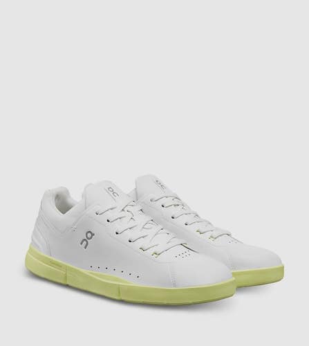 On The Roger Advantage 48.98341 Men's 10.5 White Leather Lifestyle Shoes DDK528