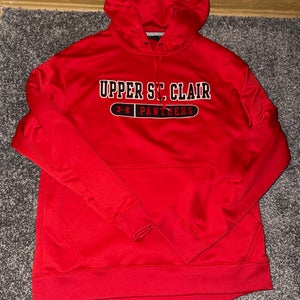 Upper St. Clair PA Panthers High School Under Armour Hoodie Mens Size Large Used