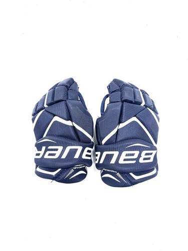 Used Bauer X700 Junior Gloves Navy Blue 12" 11860-S000301594