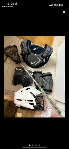 Youth Starter Kit (Used) lacrosse equipment full set up! Meets nocsae
