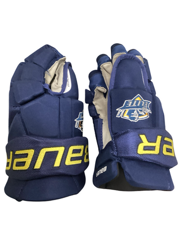 Used Bauer TEAM VAPOR ELITE Senior Gloves Navy Blue 14" 11613-S000172683