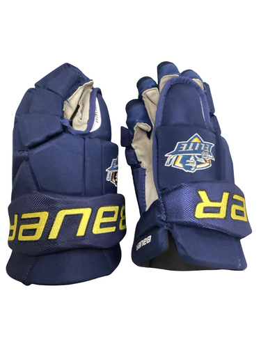Used Bauer TEAM VAPOR ELITE Senior Gloves Navy Blue 14" 11613-S000172683